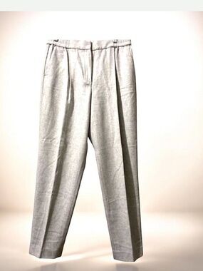 NWOT Massimo Dutti Wool Blend Elastic Trouser Size 7
